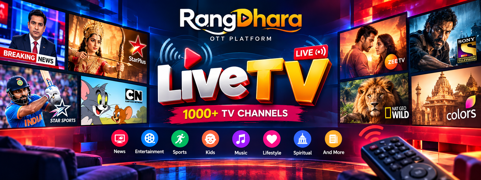 Live Tv Banner